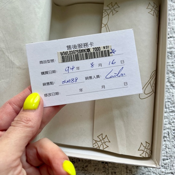 Vivienne Westwood wallet argyle EUC accessories blue and grey medium size - Picture 14 of 16